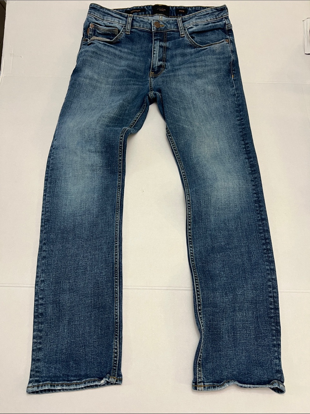 OUTPOST MAKERS MENS SLIM STRAIGHT JEANS size 34